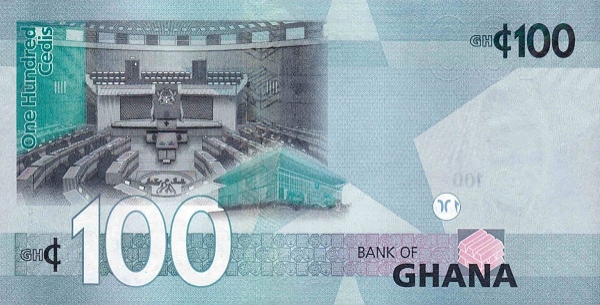 (620) ** PNew (PN50b) Ghana - 100 Cedis (2022)